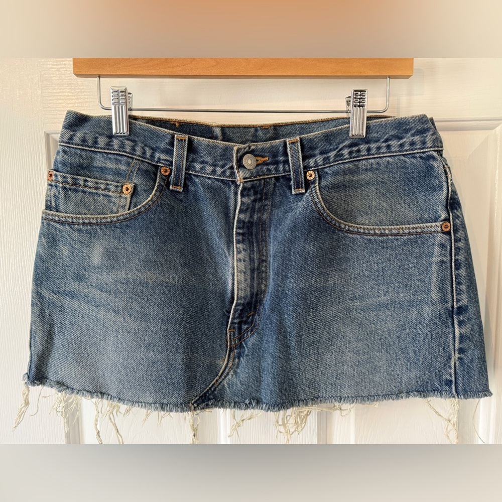 Vintage Levi's Denim Mini Skirt